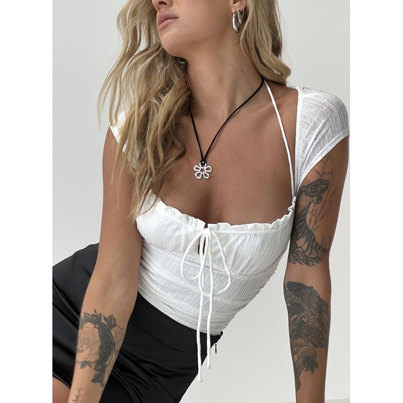 Kealey Bodysuit White