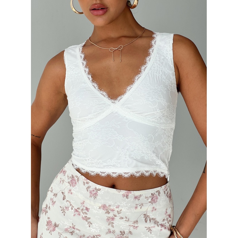 Naver Top White
