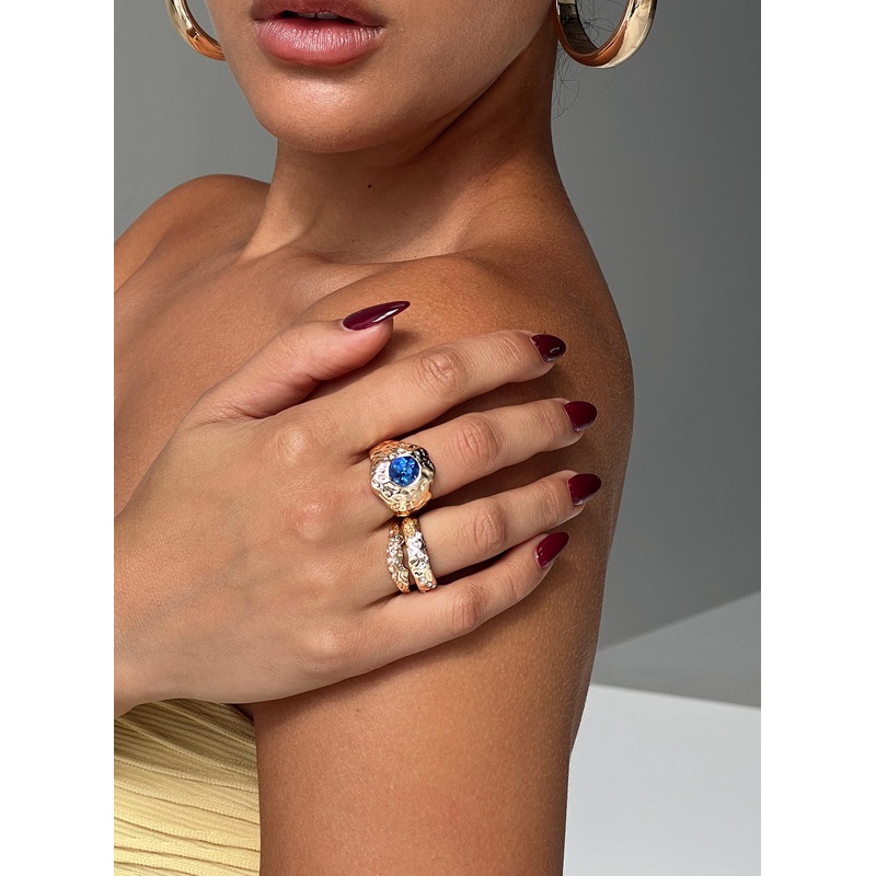 Woodsen Ring Pack Gold