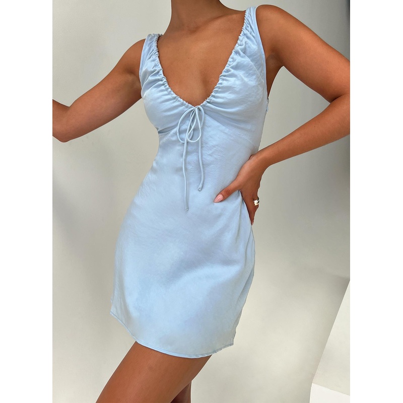 Bareena Mini Dress Blue