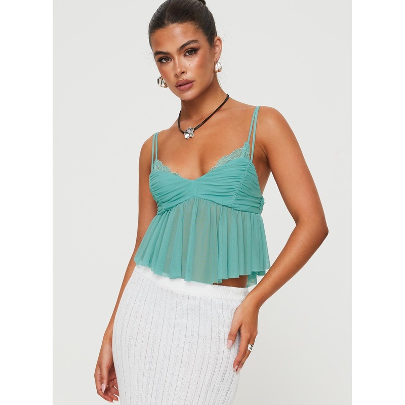 Corella Top Turquoise