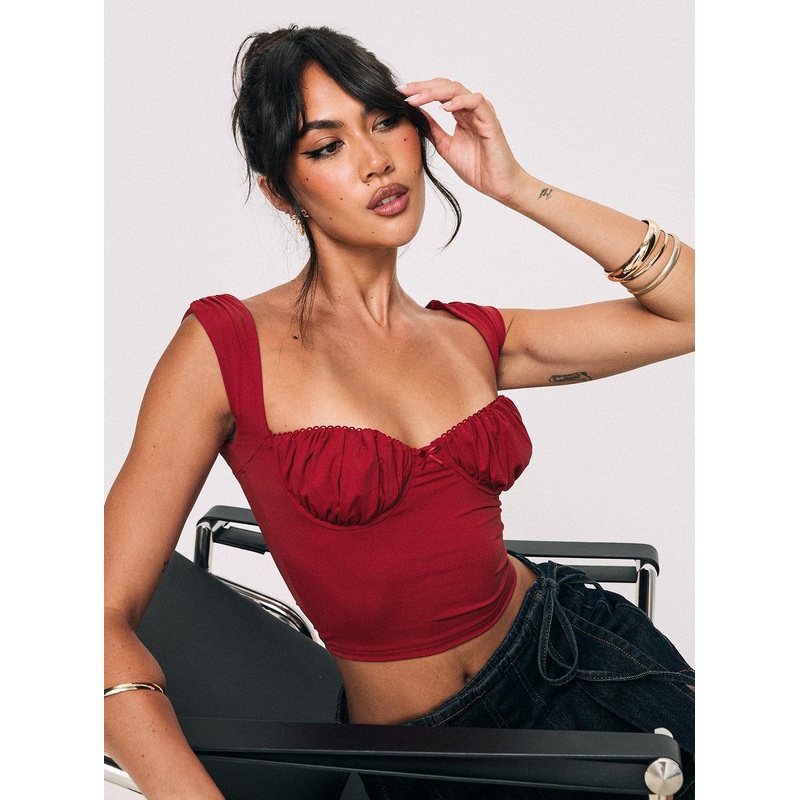 Candyce Top Red