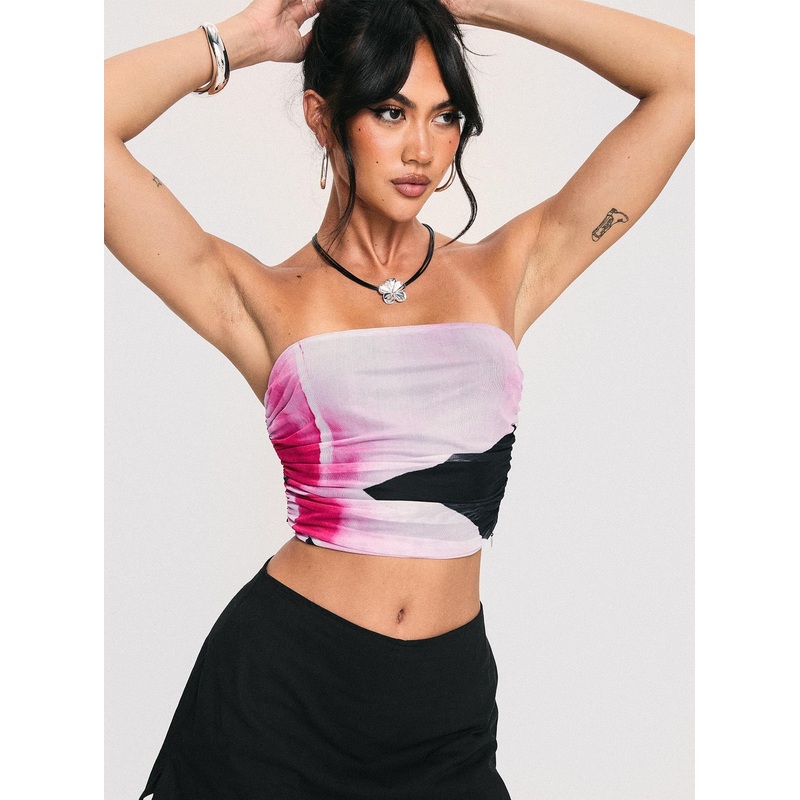 Lincoln Strapless Top Black