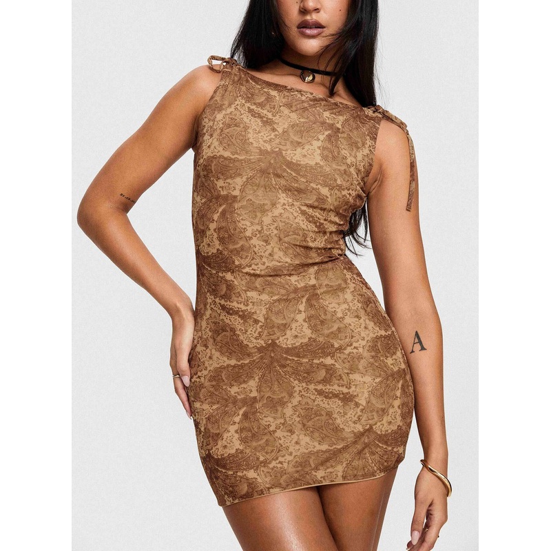 Bryants Mini Dress Brown