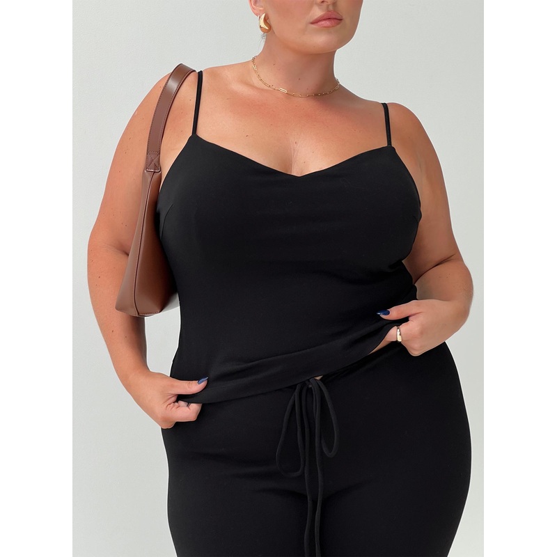 Evanda Top Black Curve
