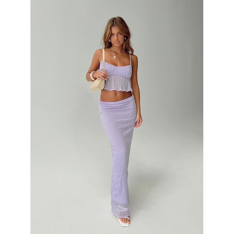 Forrester Peplum Set Lilac