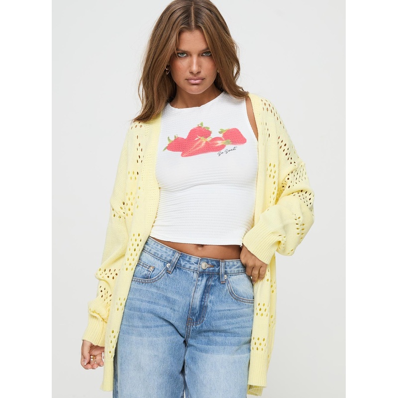 Gamani Cardigan Lemon