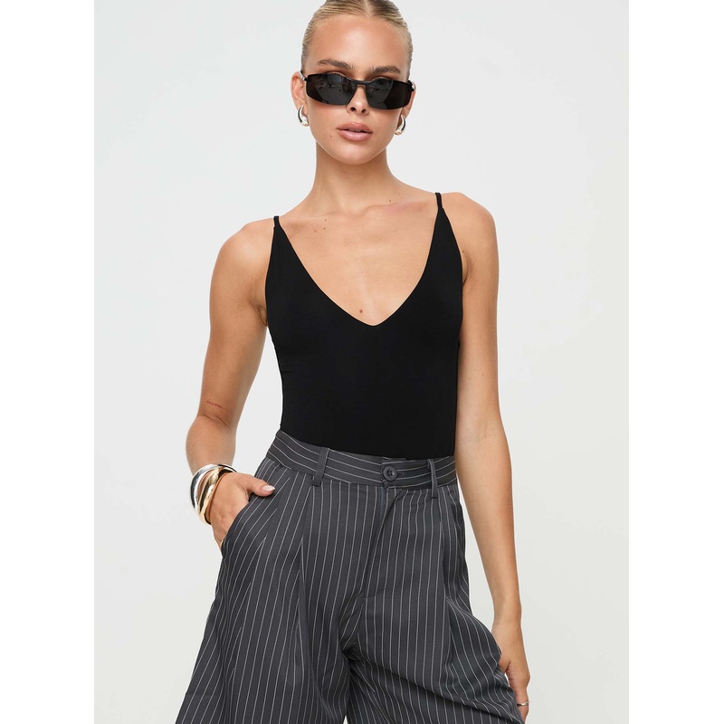 Goldan Bodysuit Black