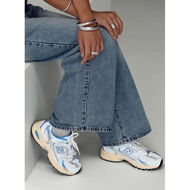 New Balance 530 Pearl White / Oasis Blue