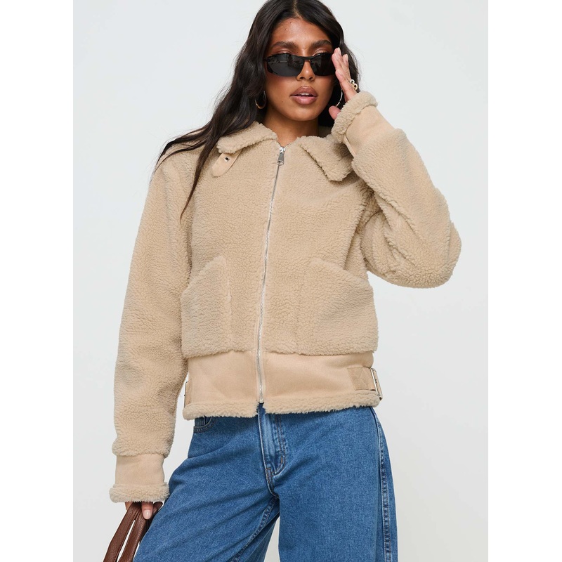 Shearling Jacket Latte