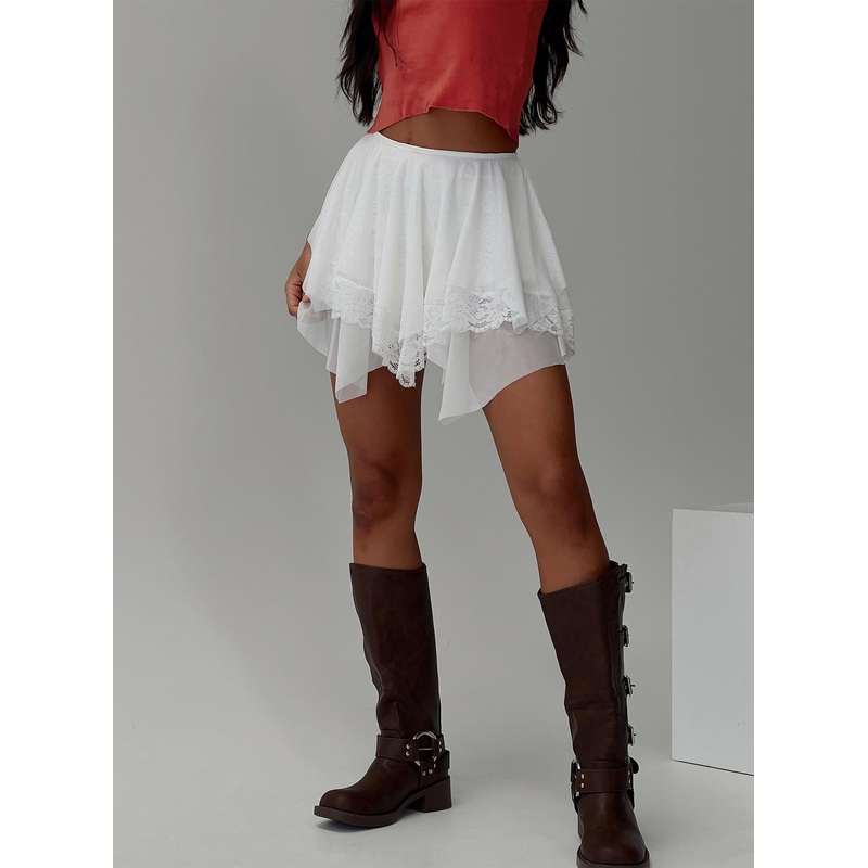 Velenia Mini Skirt White
