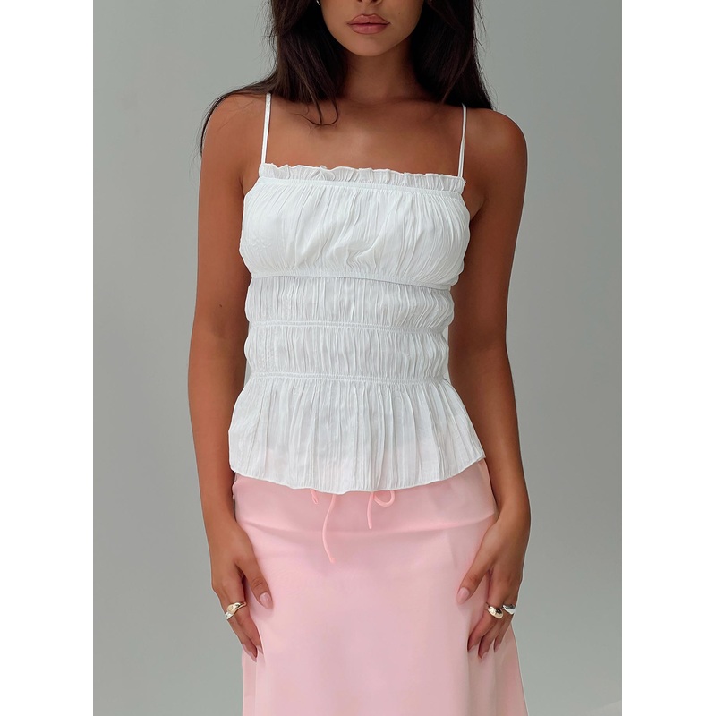 Ballerina Girl Top White
