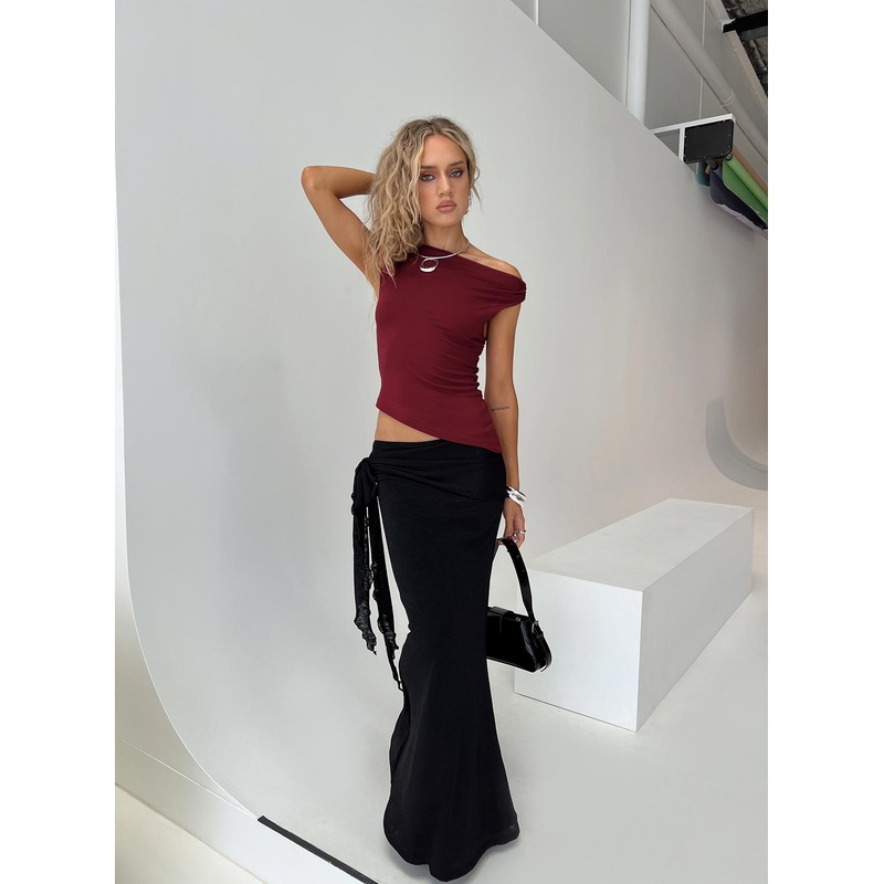 Dohert Maxi Skirt Black