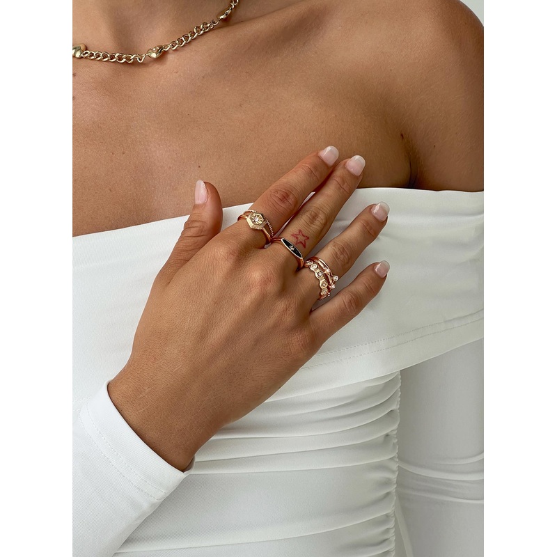 Heartstring Ring Pack Gold