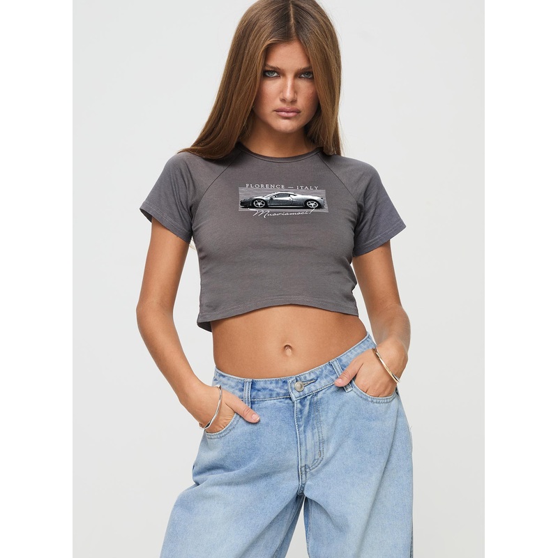 Racing Florence Baby Tee Black