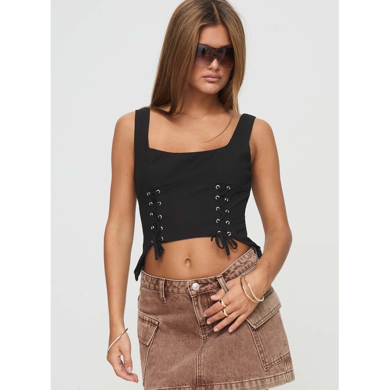 Vulnerable Top Black