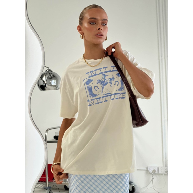 Wild At Heart Tee White