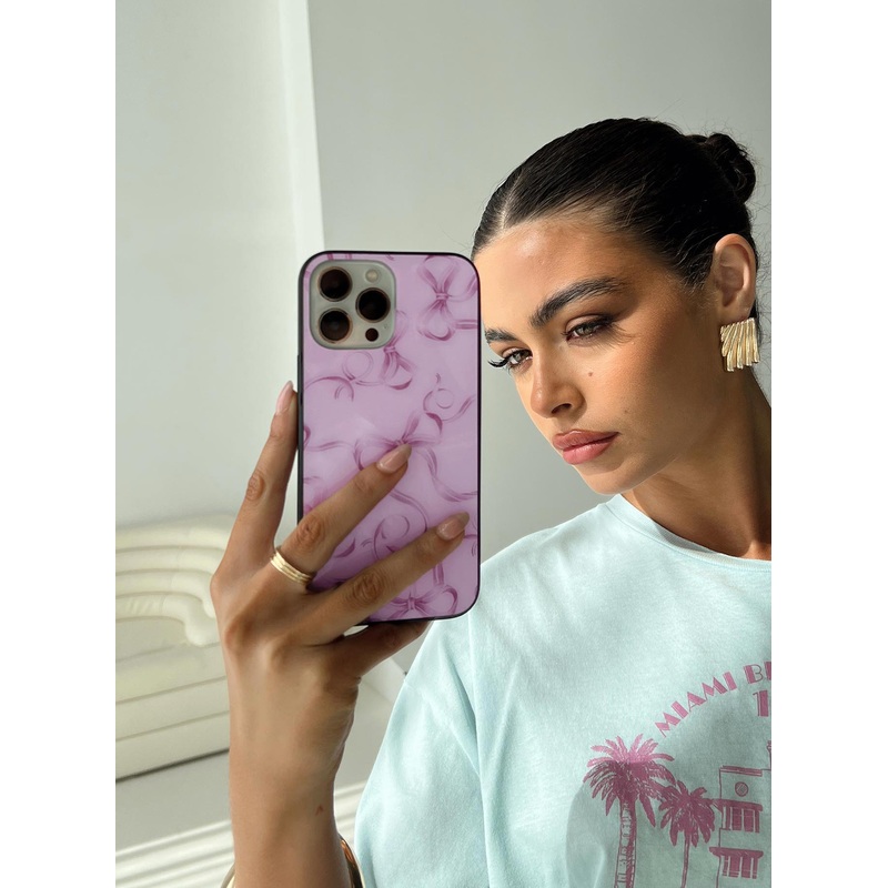 Love Is Alive iPhone Case Pink