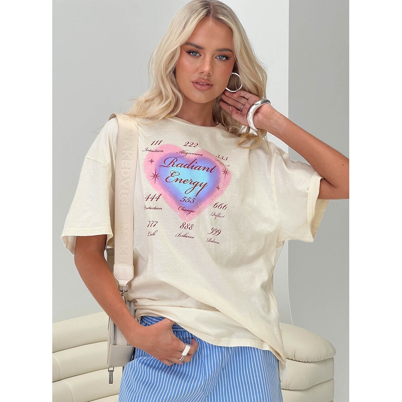 Angels From Above Tee White