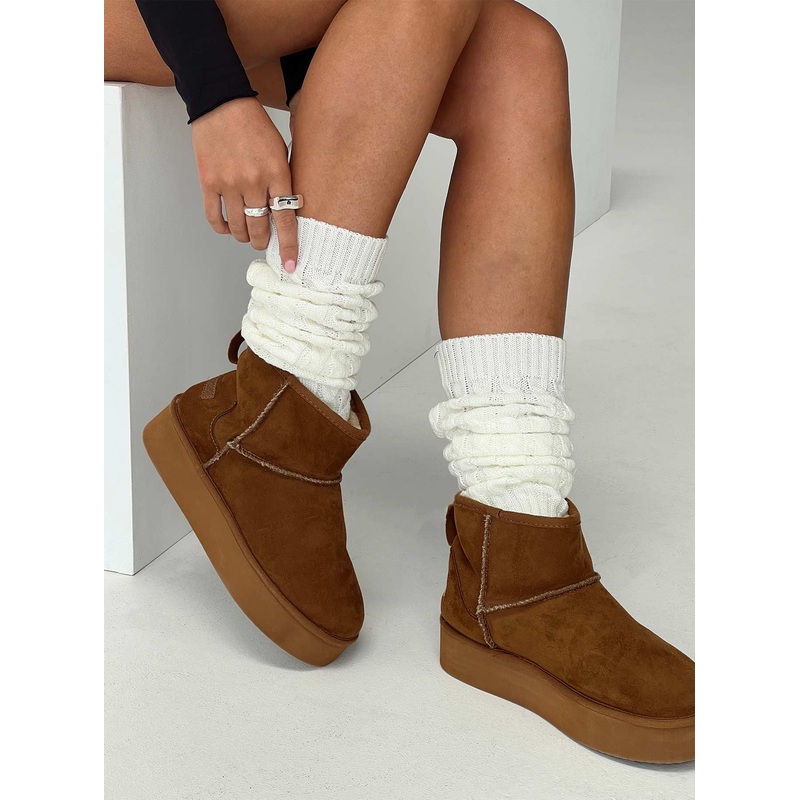Beagley Leg Warmers Cream