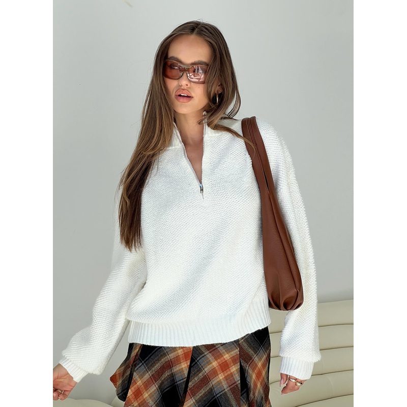 Guerra Sweater White