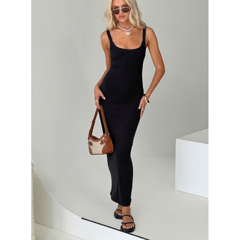 Montwood Maxi Dress Black