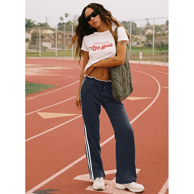 Maranie Pants Navy/ White