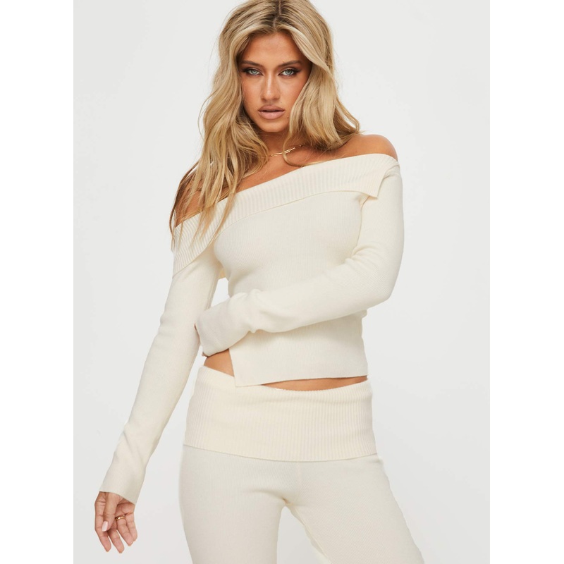 Macallan Long Sleeve Top Cream