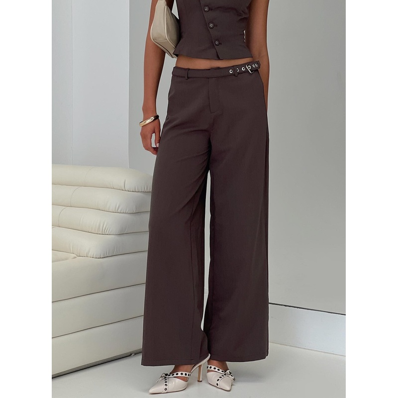 Miku Pants Brown