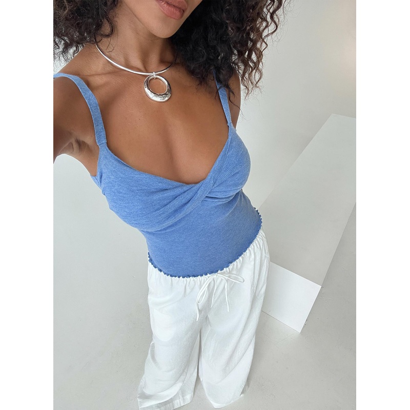 Dalma Twist Top Blue