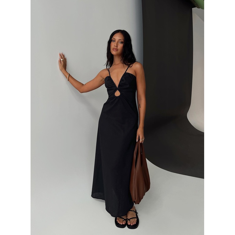 Harkonnen Maxi Dress Black