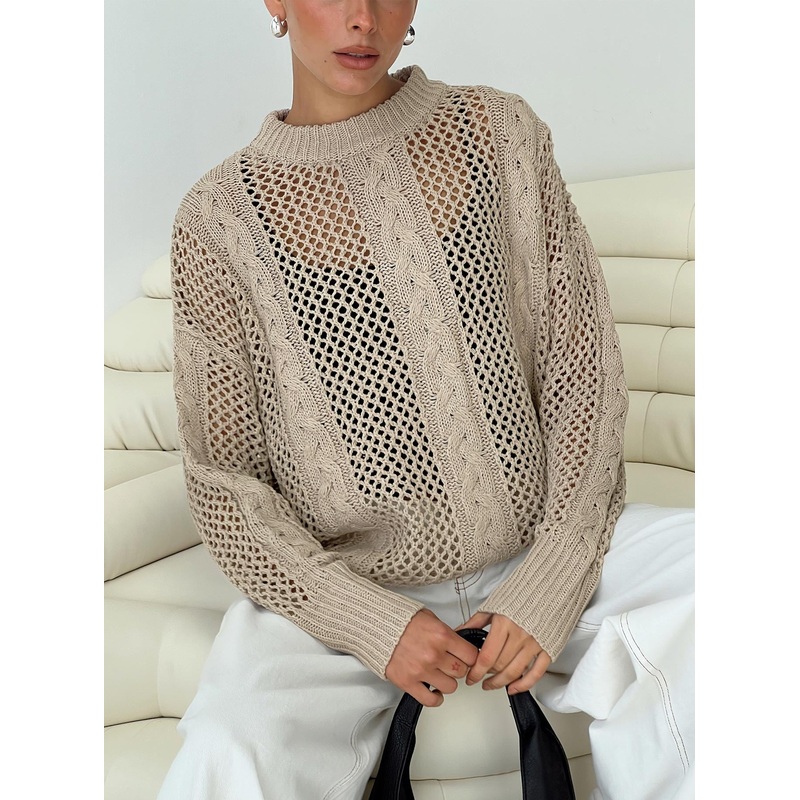 Millions Knit Sweater Beige