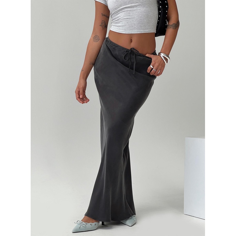 Tranquilis Maxi Skirt Slate
