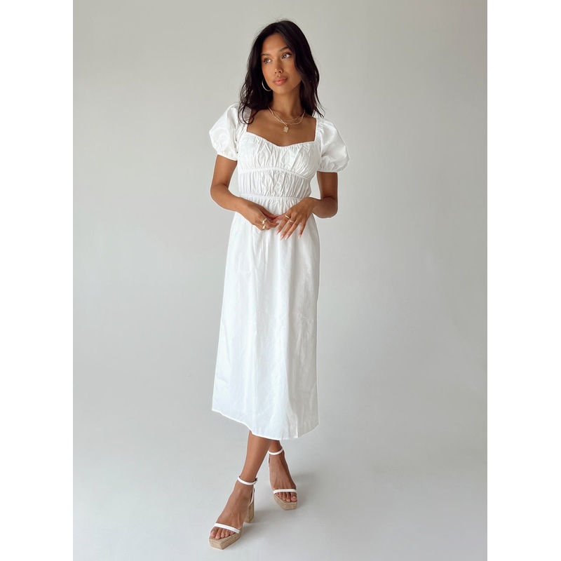 Avianna Maxi Dress White