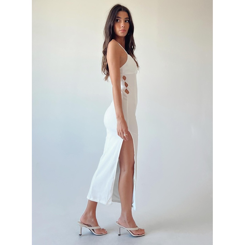 Maila Maxi Dress White
