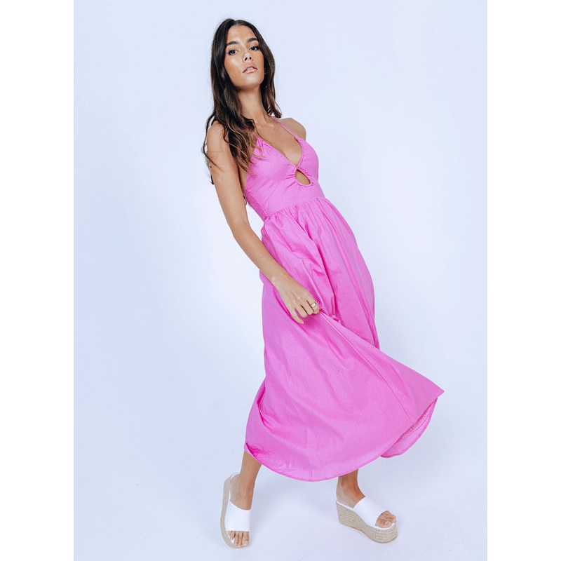 Nardin Maxi Dress Pink