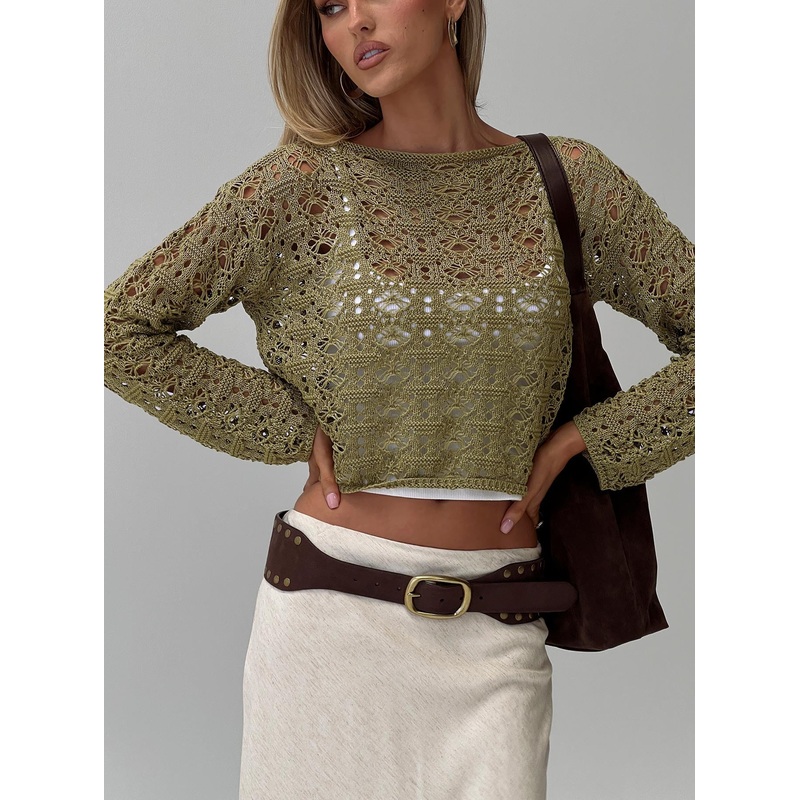 Birdena Sweater Green