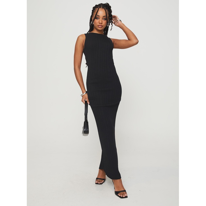 Mallory Maxi Dress Black
