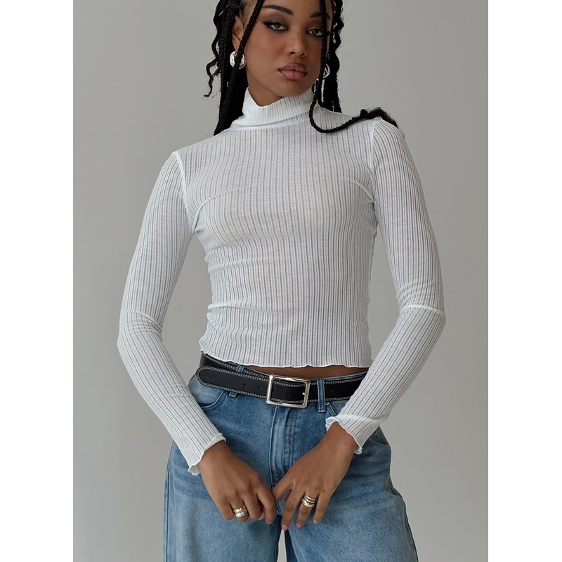 Riverside Top White