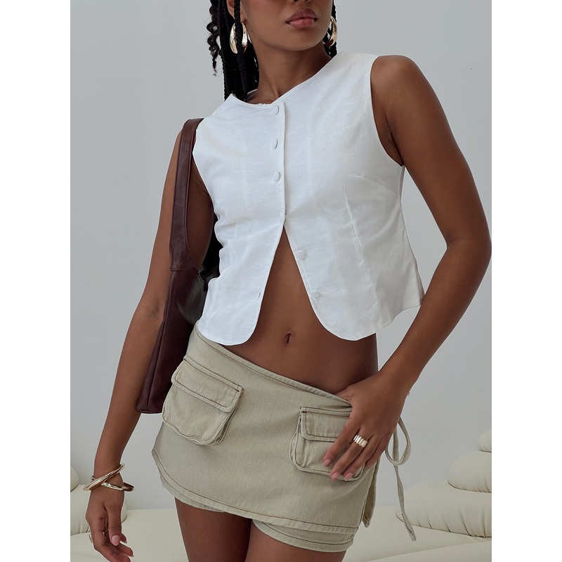 Aguilera Top White