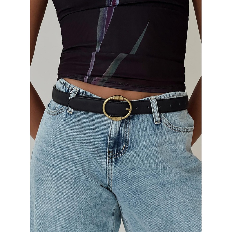 Late Night Talking Belt Black