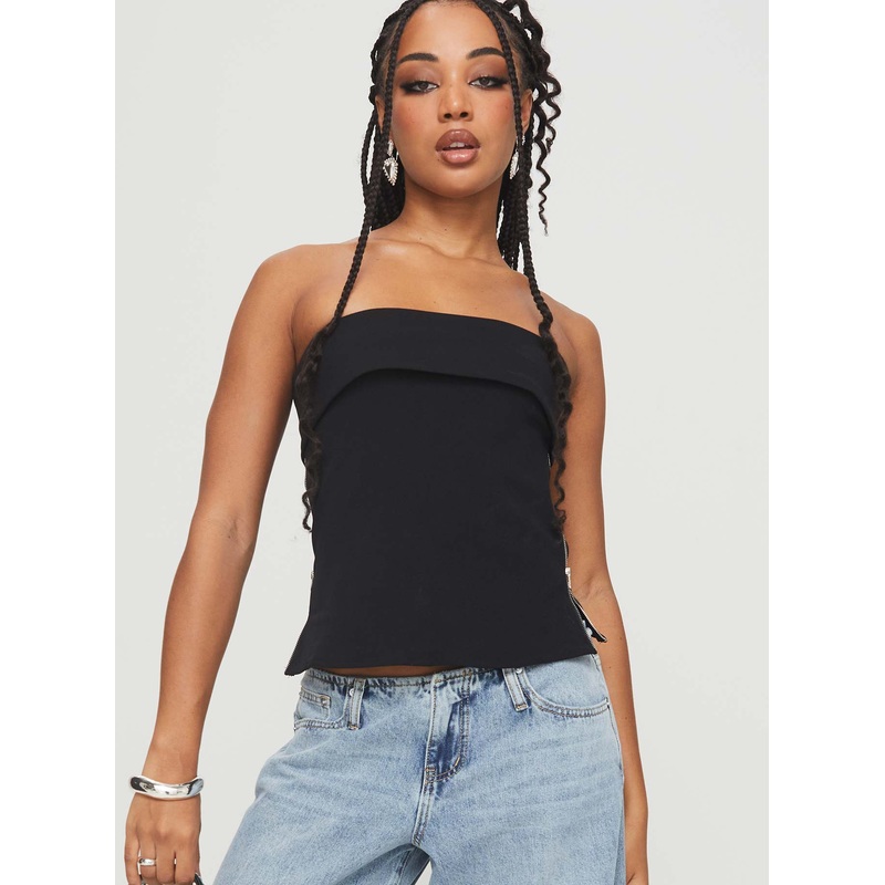 Matza Strapless Top Black