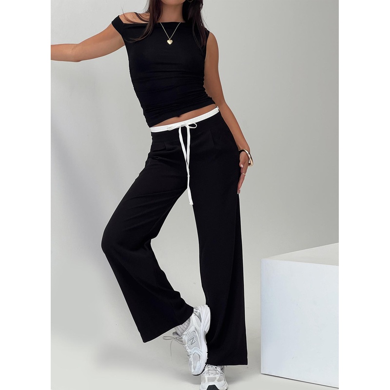 Burna Pants Black