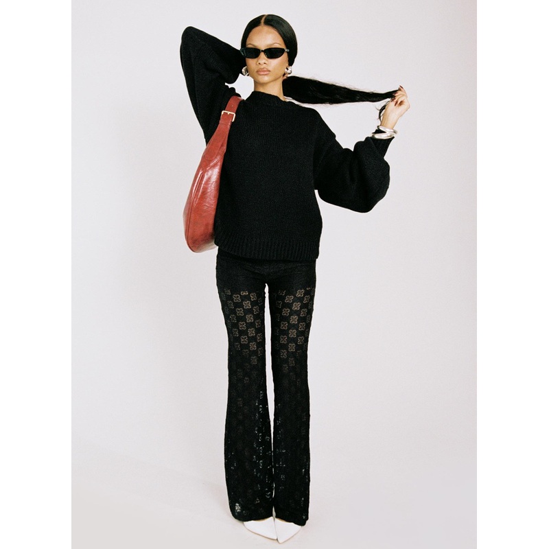 Jubilee Flare Pants Black