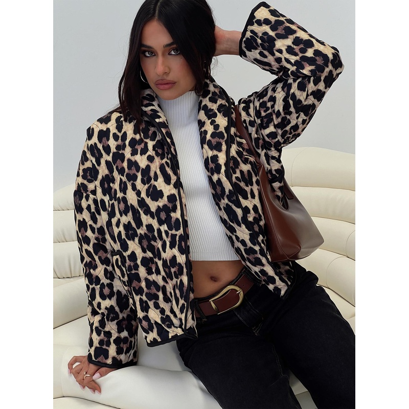 One I Want Jacket Leopard
