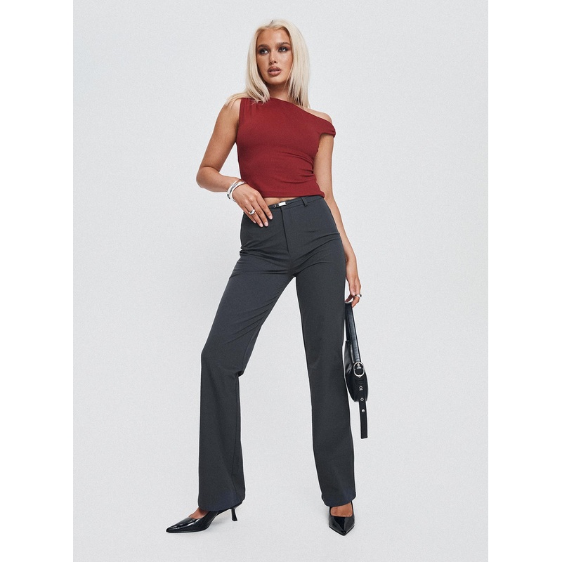 Flounce Pants Slate Grey