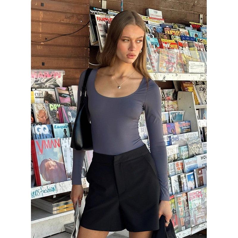 Mallard Bodysuit Grey Petite