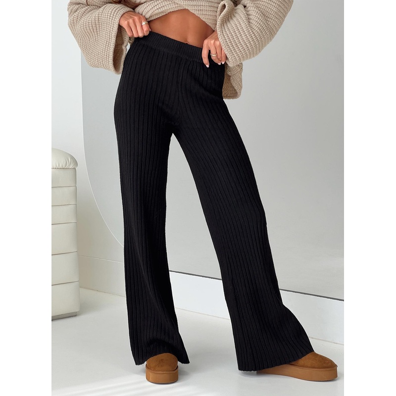 Montana Knit Pants Black Petite