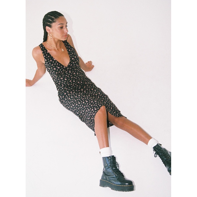 Sariah Maxi Dress Black Tall