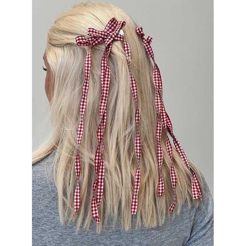 Tinashel Hair Bow Red